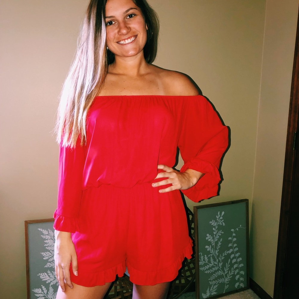Red Romper